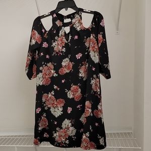 Lily Rose Foral Off the Shoulder Dress